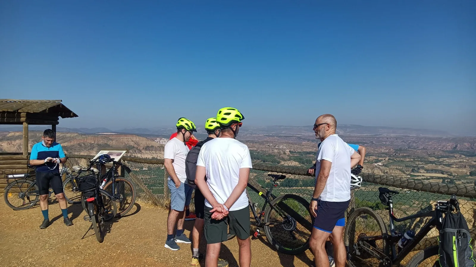 Pedaleando entre Cárcavas